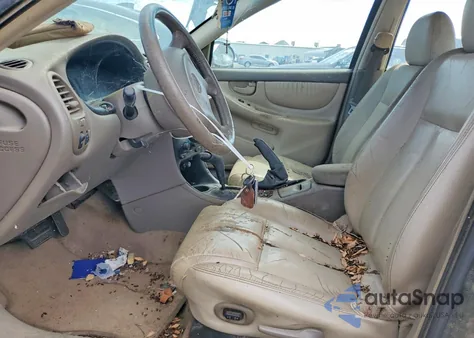 2000 Oldsmobile Alero Gls from USA, damaged, VIN 1G3NF52E3YC392279